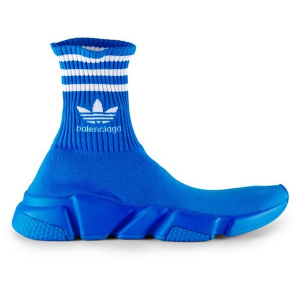 Balenciaga Shoes - Balenciaga Adidas Sock sneakers in blue